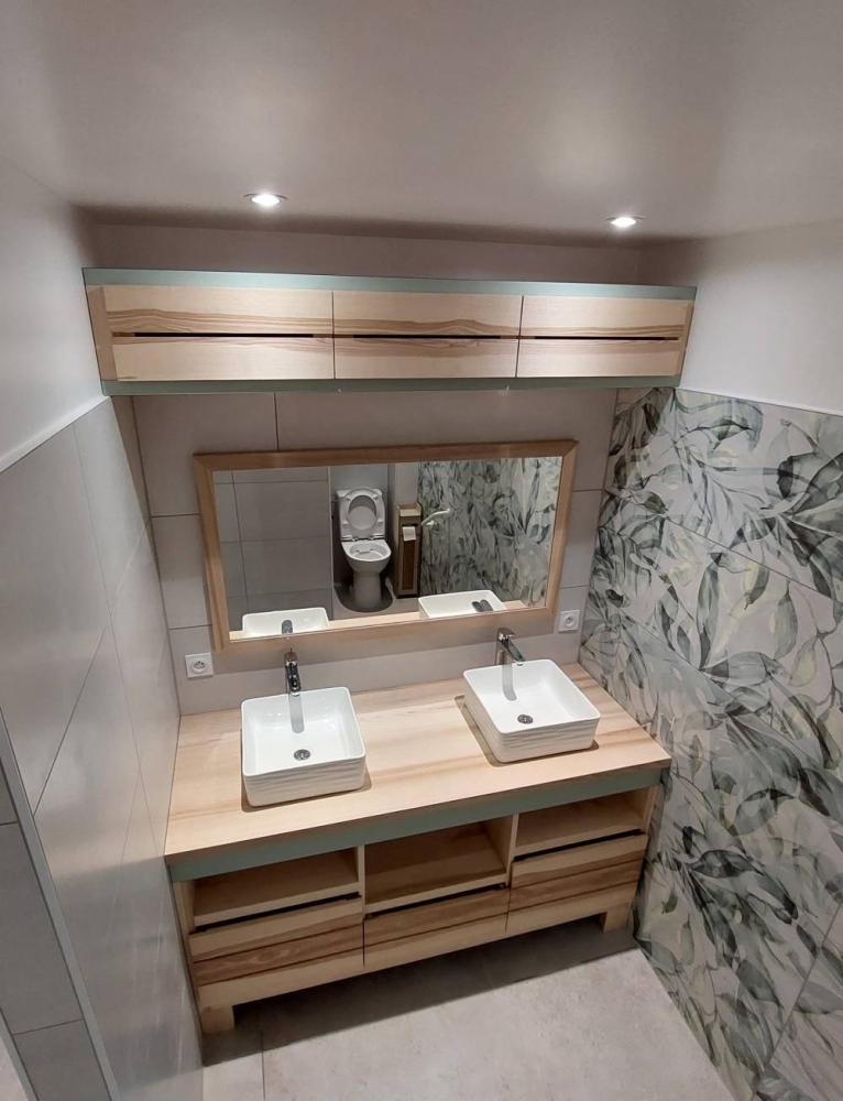 salle de bain en hauteur