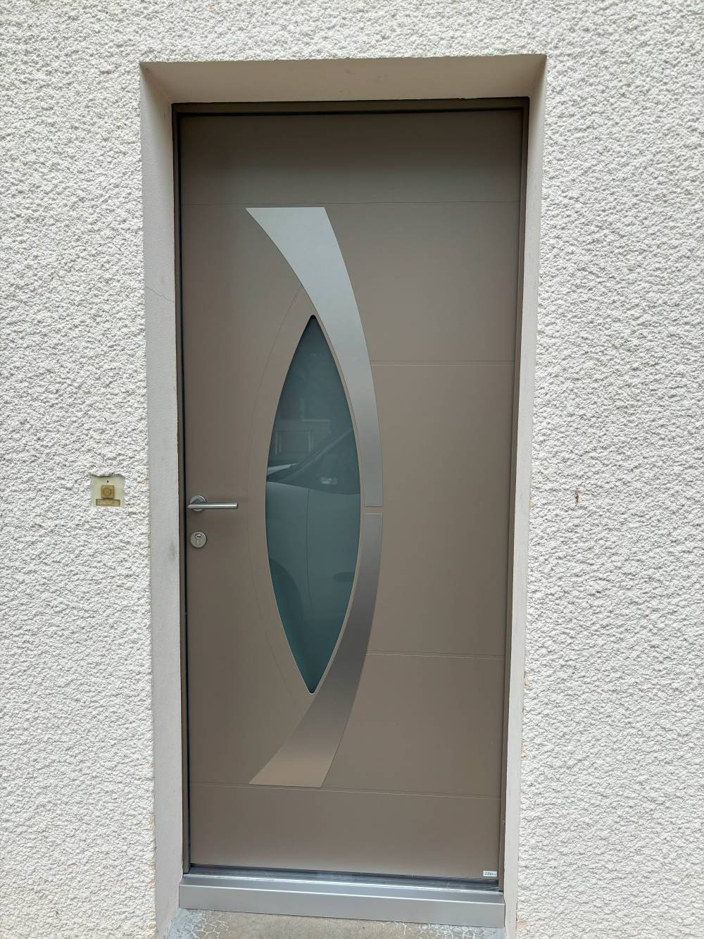 porte marron